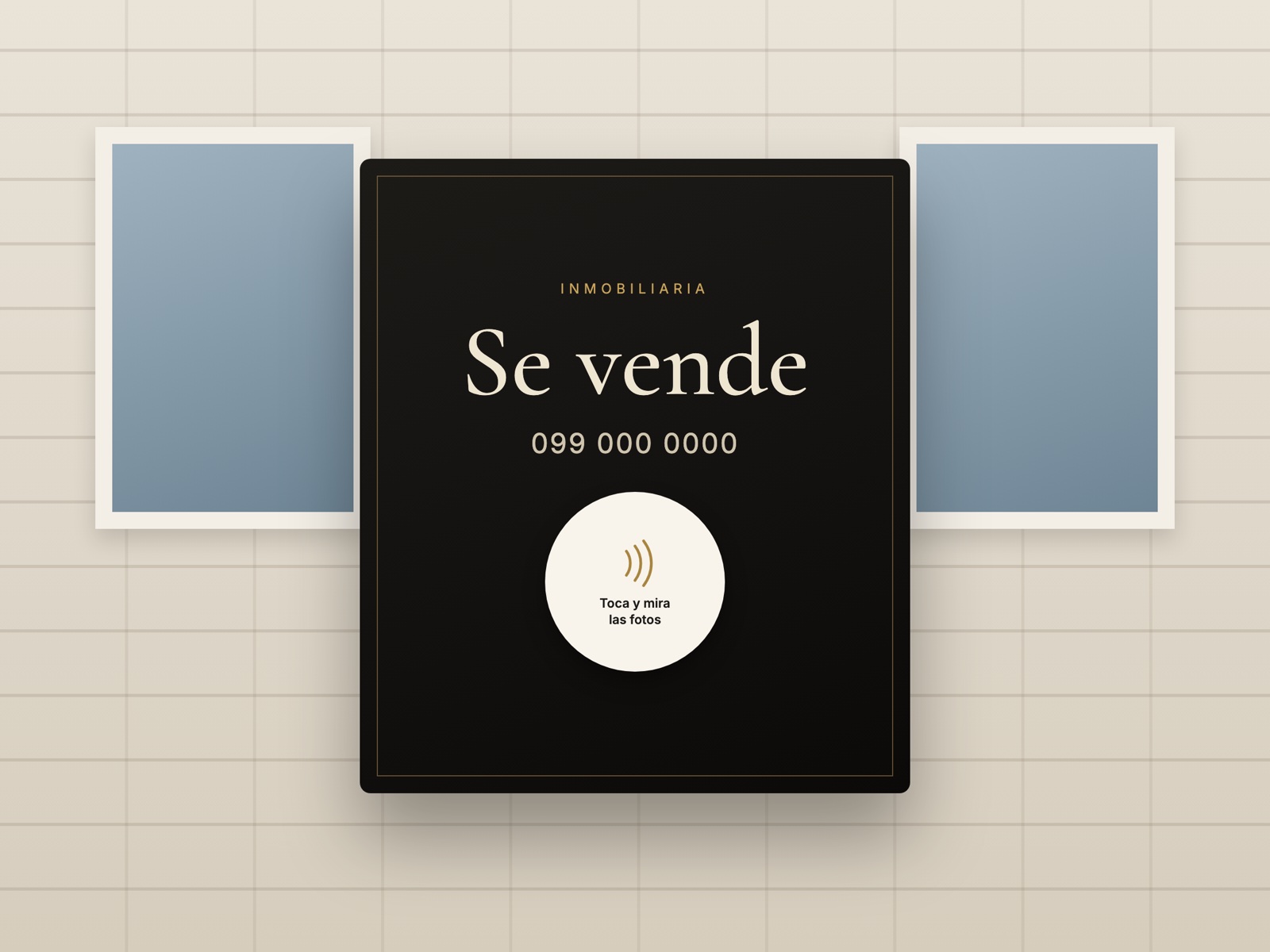Letrero inmobiliario